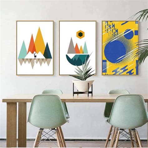 Geometric Abstract Wall Art | Artsare.com