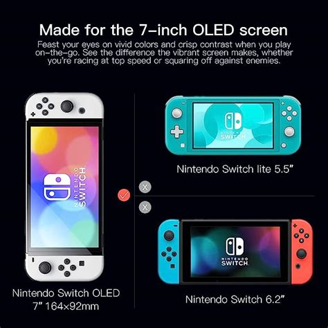 Nintendo switch oled screen protector – 8-BIT