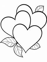 Valentine Heart Coloring Page With Leaves Printable  Mindset Flow sketch template