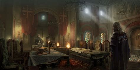 King Alfred's Main Hall Art - Assassin's Creed Valhalla Art Gallery