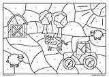 Farmers Coloring Pages Printable Games sketch template