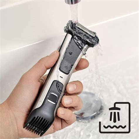 Philips Norelco Bodygroom Series 7000 Showerproof Body Trimmer & Shaver ...