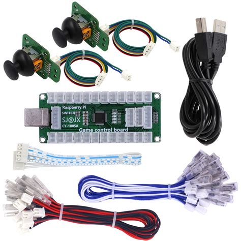 Buy SJ@JX Arcade Game Controller USB Encoder Board Gamepad LED ...