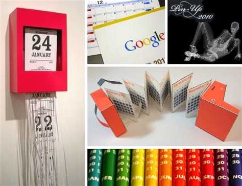 Time For A Change: 12 Cool & Creative Calendar Designs | Urbanist