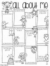 All About Me Coloring sketch template