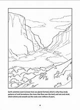 Canyon Coloring Pages For Kids sketch template