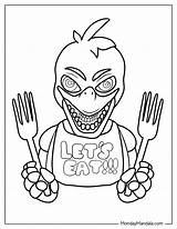 Nightmare Freddy Coloring Pages  Nation sketch template