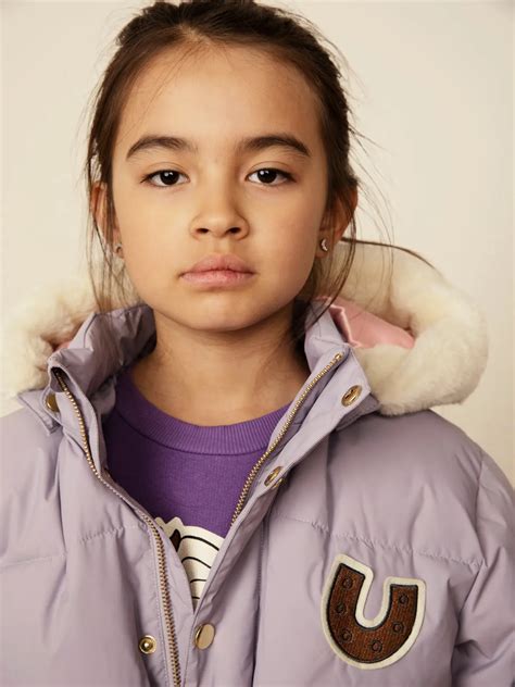 Horseshoe Kids Heavy Puffer Jacket Purple | Mini Rodini