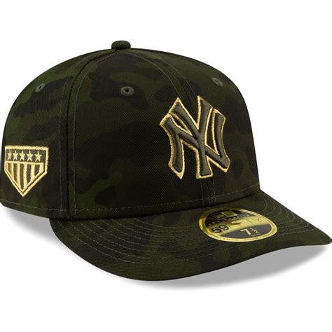 New York Yankees New Era 2019 MLB Armed Forces Day On-Field Low Profile 59FIFTY Fitted Hat - Camo