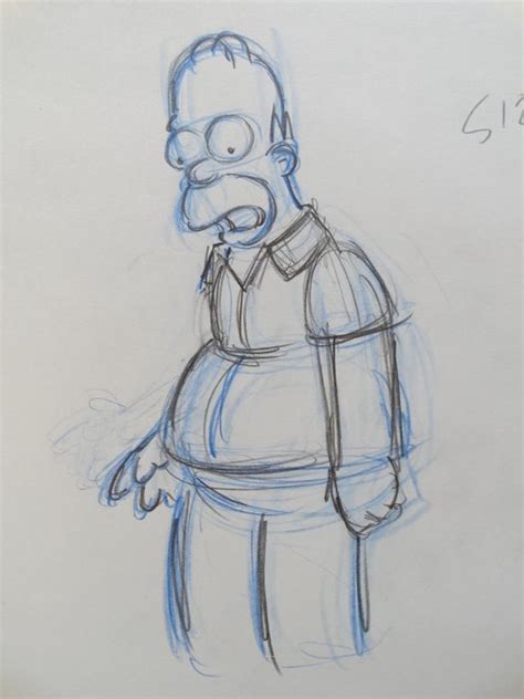 Matt Groening - The Simpsons - Original drawing - Catawiki