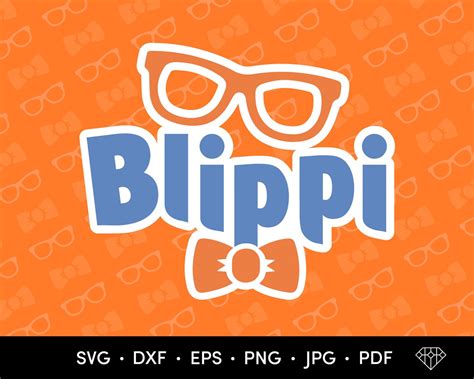 Blippi Font SVG Blippi Alphabet Blippi Logo Blippi | Etsy UK