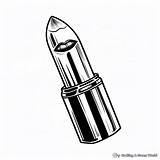 Lipstick Coloring Pages  Free & Printable sketch template