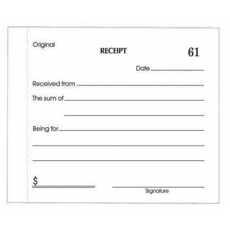 Receipt Templates Archives - Word MS Templates