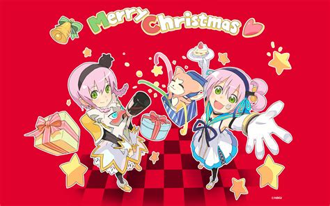 🔥 Download Cute Anime Girl Christmas Wallpaper HD by @pcox | Anime Christmas Wallpapers, Anime ...