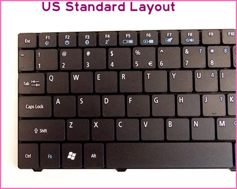 Laptop US Layout Keyboard for Acer Aspire One AEZA3R00010 1820PT 1430 | eBay