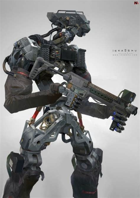 ArtStation - Humanoids, by Inka Shu | | Sci-Fi Hardware Concepts | | Robot concept art, Robot ...