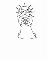 Pinhead Coloring Page Pages sketch template