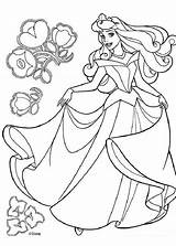 Princess Aurora Dancing Coloring Pages  Hellokidscom sketch template