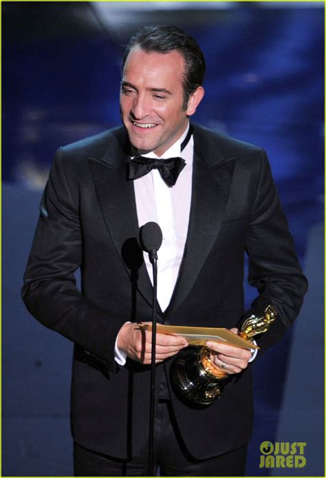 Photo: jean dujardin wins oscar 01 | Photo 2633772 | Just Jared ...