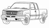 Chevy Pickup Truck Coloring Pages sketch template