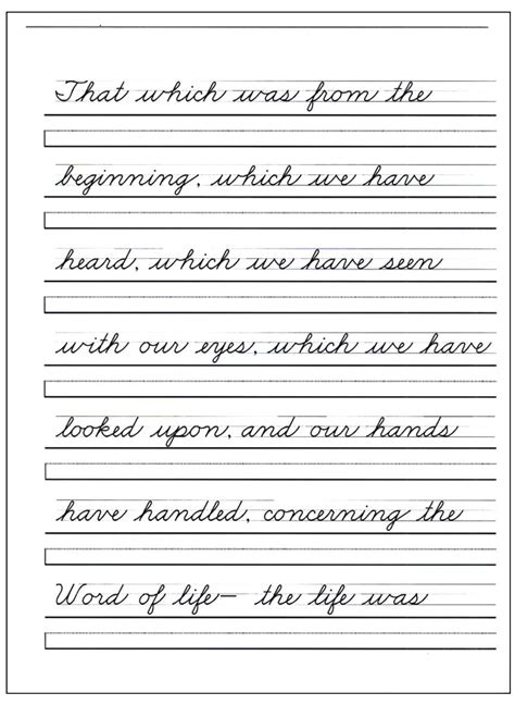 Free Printable Zaner Bloser Cursive Alphabet - Draw-leg