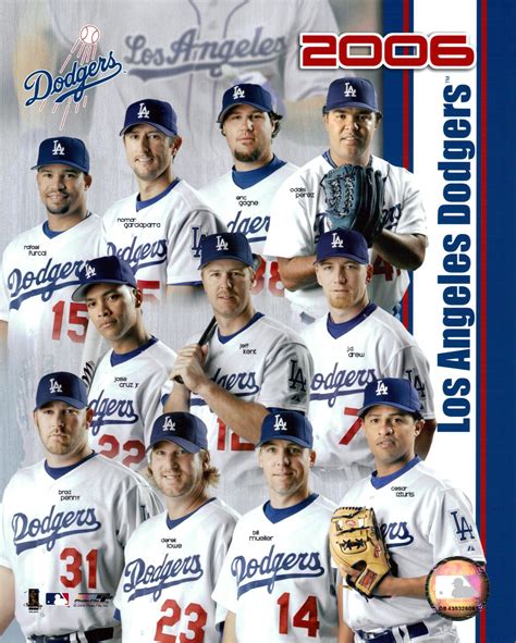 Los Angeles Dodgers 2006 Team Photo 8x10 Color - Glossy | Dodgers, Los ...