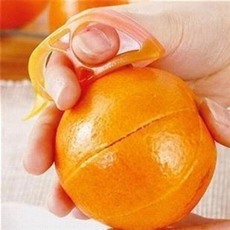 5PCS Quickly Green Creative Kitchen Tools Orange Peel Device Convenient Life Easy To Strip Away ...