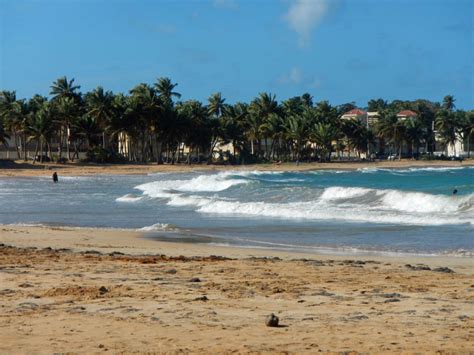 A Swim at Playa Azul, Luquillo, Puerto Rico - PowersToTravel