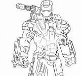 Marvel War Machine Coloring Page  Free Printable Pages For Kids sketch template