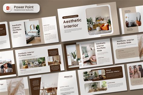 Aesthetic Interior - PowerPoint Template Graphic by qrdesignstd ...
