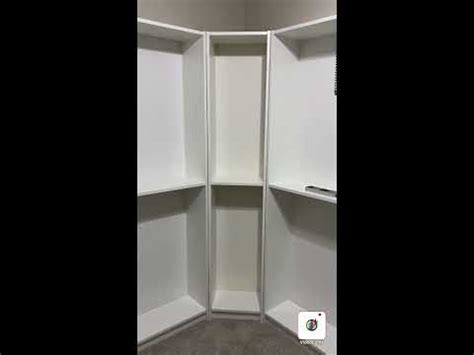 Installing an Ikea Billy Bookcase Corner Unit - YouTube