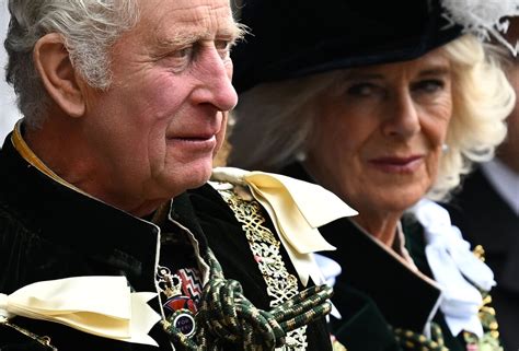 King Charles and Camilla Parker Bowles Share a 'Moment of Tension' During His Scottish Coronation