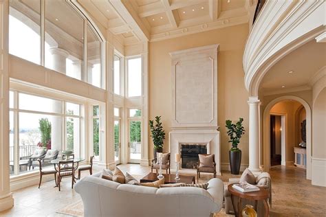25 Living Room Designs with Tall Ceilings