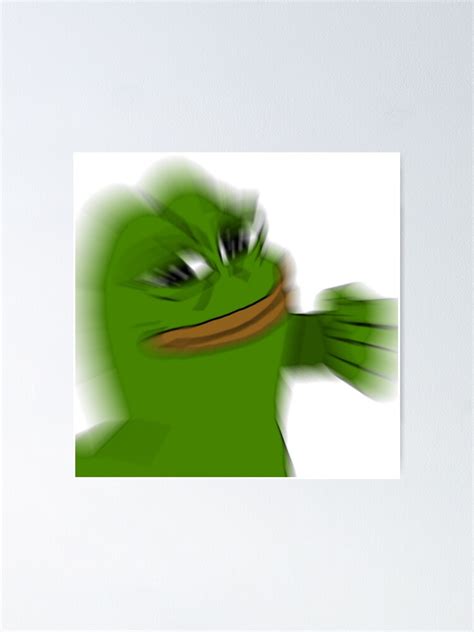 "Pepe punch" Poster for Sale by spacecwb | Redbubble