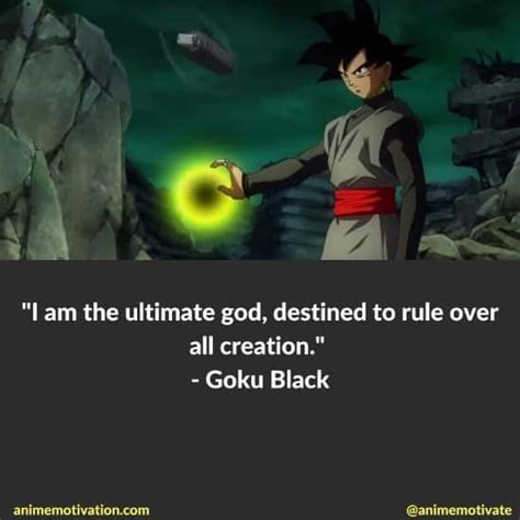 The Ultimate List Of Goku Black Quotes From DB Super!