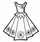 Coloriage Robe à Imprimer Sur ColoriageEnfantCom sketch template