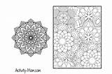 Mandala Coloring Pages Free Printable  The Activity Mom sketch template