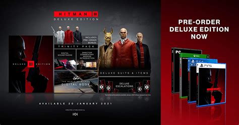 Hitman III Deluxe Edition (PS5) - Telefonika Ghana