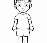 Little Boy Coloring Pages Printable At GetDrawings  Free Download sketch template