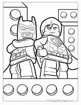 Lego Man Of Steel Coloring Pages sketch template