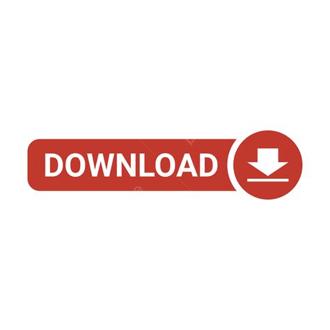 Red Download Button, Download Button, Download, Download Icon PNG and ...