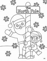 North Pole Coloring Pages  12 FREE Printabulls sketch template