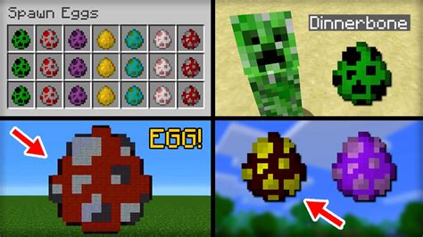 Minecraft: 20 Things You Didn't Know About Spawn Eggs - YouTube