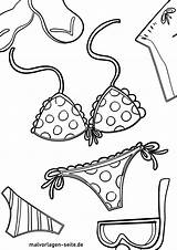 Great coloring page bikini  Free pages sketch template