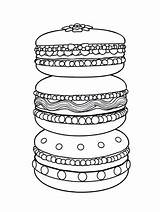 10  Free Macaron Coloring Pages For Fun And Creativity Academy Of sketch template