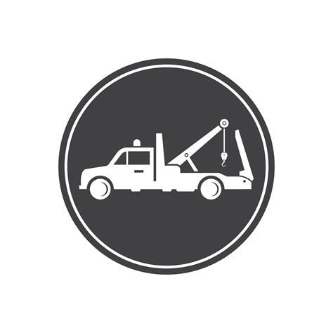 tow truck vector icon logo design 21955608 Vector Art at Vecteezy