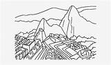 Machu Picchu Coloring Page sketch template