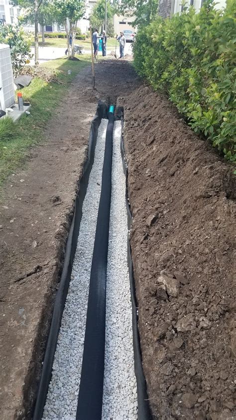 Drainage Work - Downspouts & Runoff Mitigation