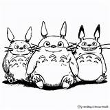 Totoro Coloring Pages  Free & Printable sketch template