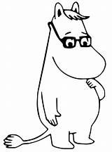 Moomin 3 Coloring Page  Free Printable Pages For Kids sketch template